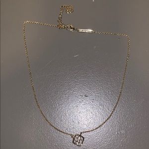 Gold Kendra Scott necklace